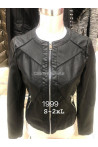 Kurtki skórzane damskie (S-2XL) 1
