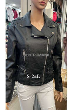 Kurtki skórzane damskie (S-2XL) 8100