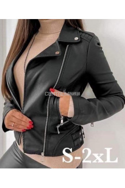 Kurtki skórzane damskie (S-2XL) 8109