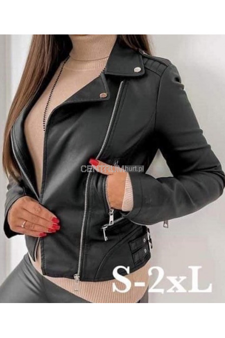 Kurtki skórzane damskie (S-2XL) 1