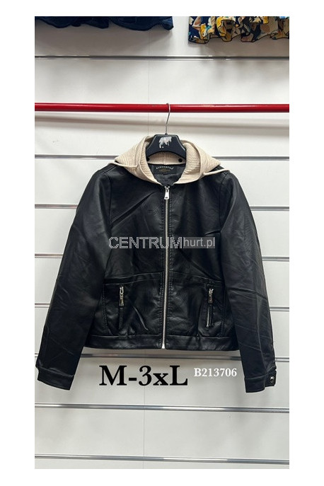 Kurtki skórzane damskie (M-3XL) 1