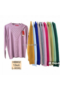 Sweter damski (L-3XL) HB802