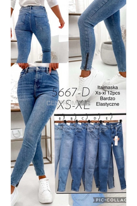 Jeansy damskie (XS-XL) 2