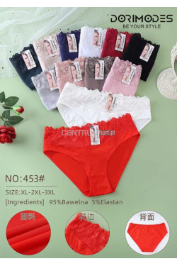 Majtki damskie (XL-3XL) 453