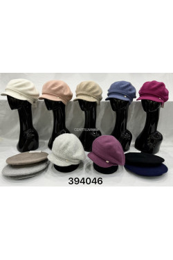 Beret damskie 394046