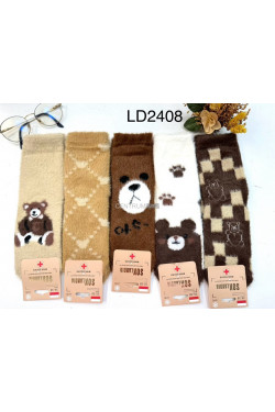 Skarpety damskie ocieplane (35-42) LD2408