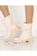 Buty damskie RQ395 beige/ocieplane