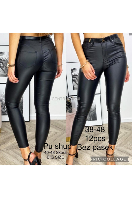 Spodnie skórzane damskie (38-48) 2