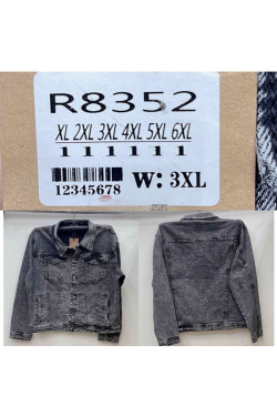 Kurtka jeansowa męska (XL-6XL) R8352