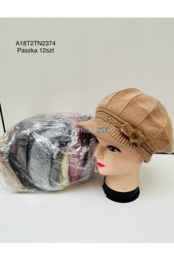 Beret damskie 4853