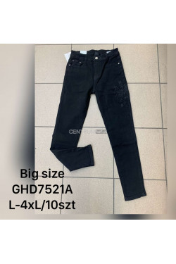 Jeansy damskie (L-4XL) 7521A