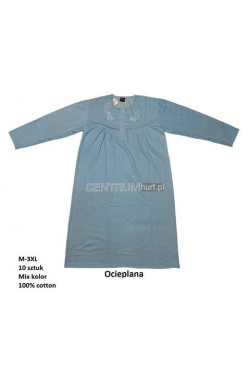 Koszula nocna OCIEPLANA (M-3XL) 4384