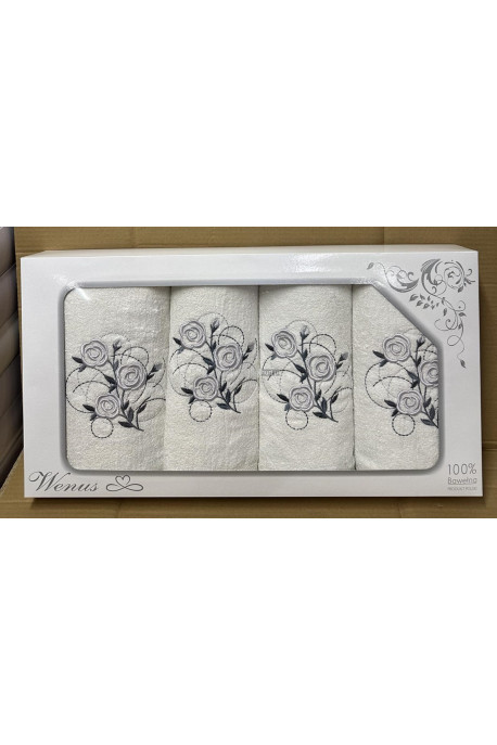 Komplet ręcznik 4 części (2szt70x140 i 2szt50x100) 11