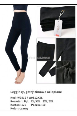 Leginsy damskie (M-2XL) W9812