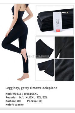 Leginsy damskie (M-2XL) W9816