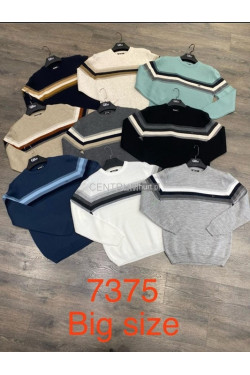 Sweter męski Turecki (2XL-5XL) 7375