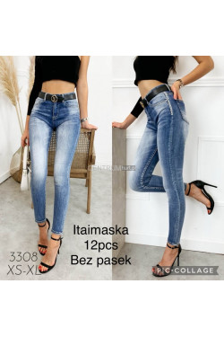 Jeansy damskie (XS-XL) 3308