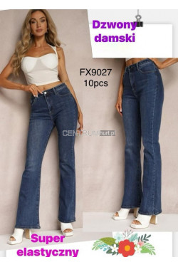 Jeansy damskie (XS-XL) FX9027