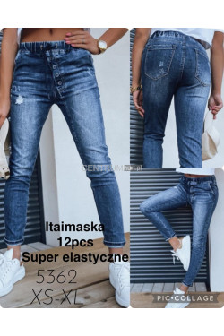 Jeansy damskie (XS-XL) 5362