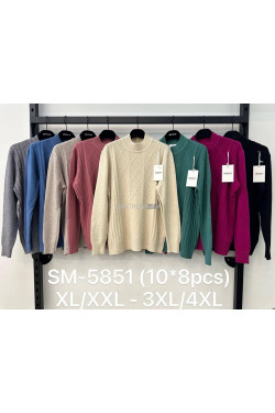 Sweter damskie (XL-4XL) SM-5851