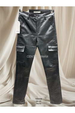 Spodnie skórzane damskie (34-42) 38