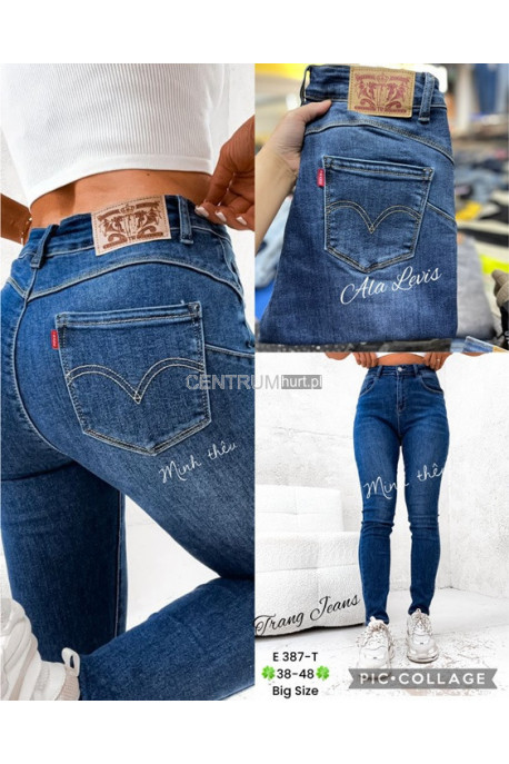 Jeansy damskie (34-42) 38