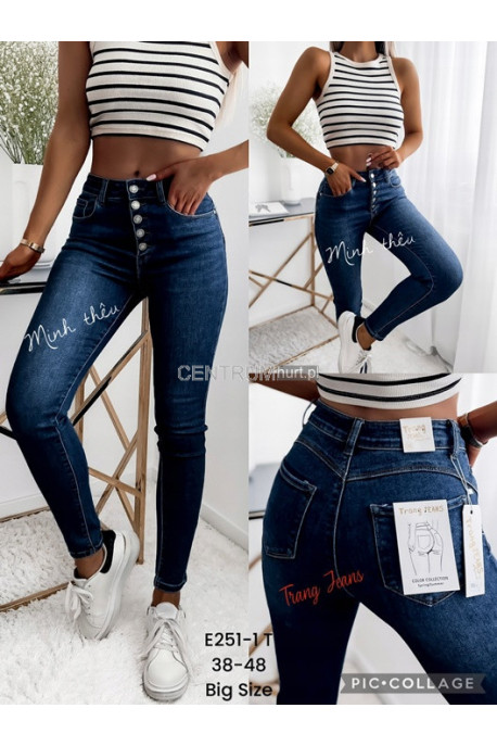 Jeansy damskie (34-42) 38