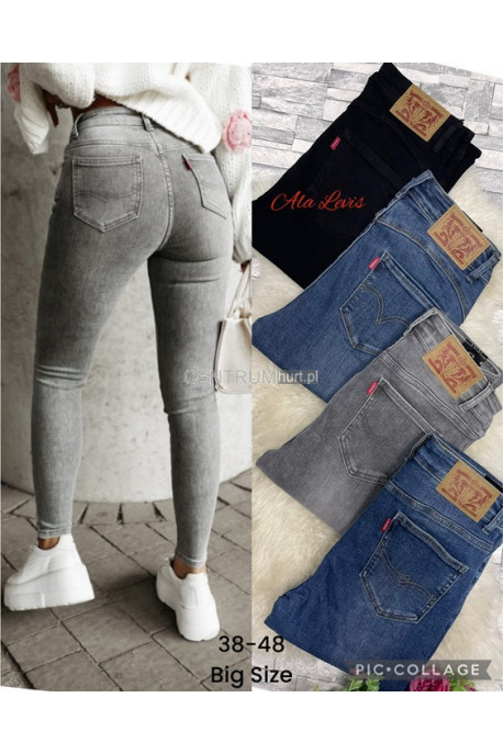 Jeansy damskie (34-42) 38