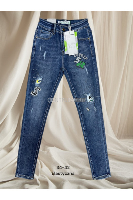 Jeansy damskie (34-42) 1