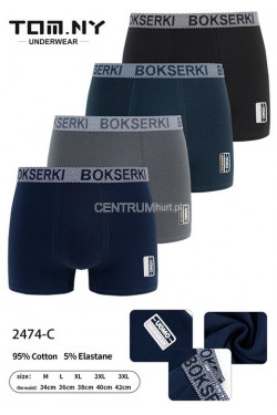 Bokserki męskie (M-3XL) 2474-C