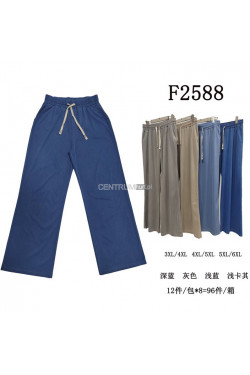 Spodnie damskie (3XL-6XL) F2588