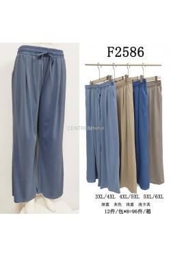 Spodnie damskie (3XL-6XL) F2586