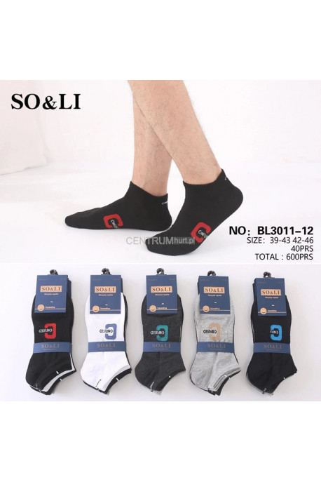 Skarpety męskie (39-46) BL3011-