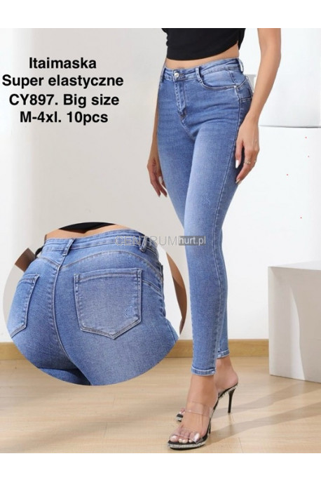 Jeansy damskie (XS-XL) 2