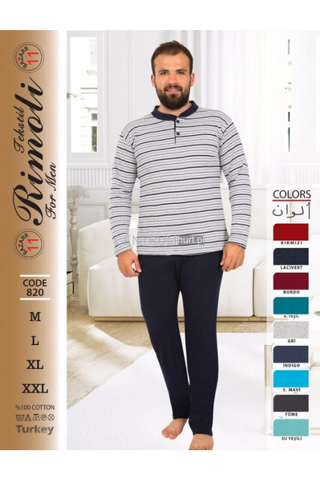 Piżama męska Turecka (M-2XL) 1