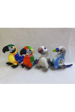 Maskotka papuga 25 cm