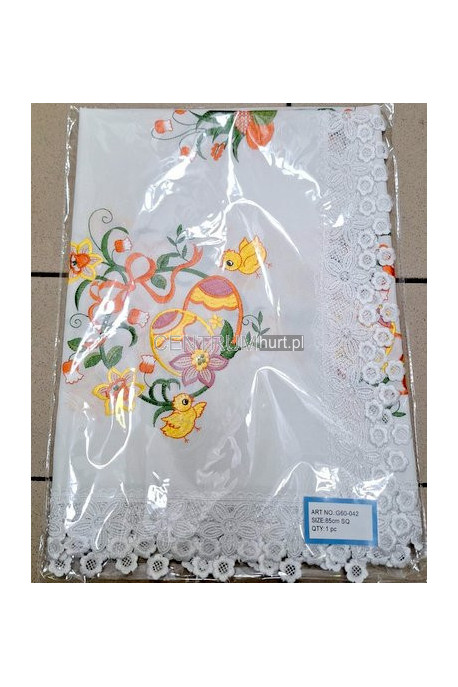 Serwetka haft GIPIURA 85 X 85