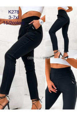 Spodnie damskie (3XL-7XL) K278