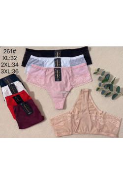 Majtki damskie (XL-3XL) 261