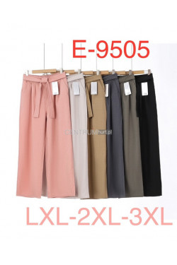 Spodnie damskie (L-3XL) E9505