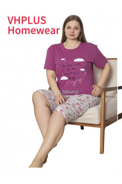 Piżama damska Turecka (L-4XL) 3338