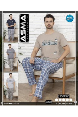 Piżama męska Turecka (L-4XL) 15807
