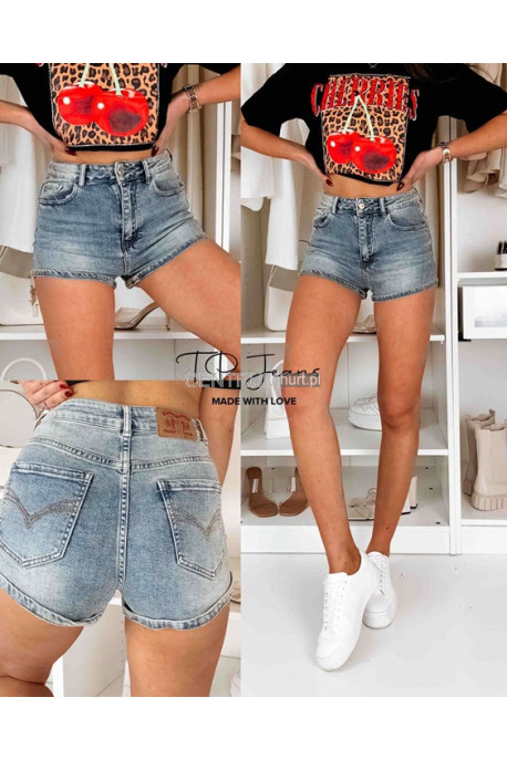 Szorty jeansowe damskie (XS-XL) 42