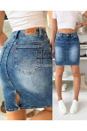 Spódnica jeansowa damska (XS-XL) 42