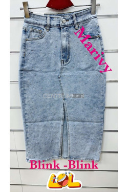 Spódnica jeansowa damska (XS-XL) 4280