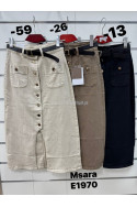 Spódnica jeansowa damska (XS-XL) 42