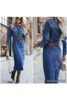 Sukienka jeansowa damska (XS-XL) 42