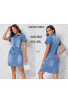 Sukienka jeansowa damska (XS-XL) 42