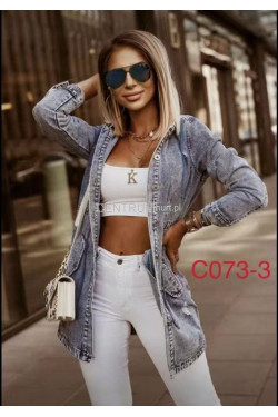 Kurtka jeansowa damska (XS-XL) C073-3