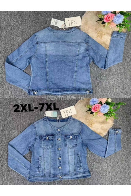 Kurtka jeansowa damska (XS-XL) 42